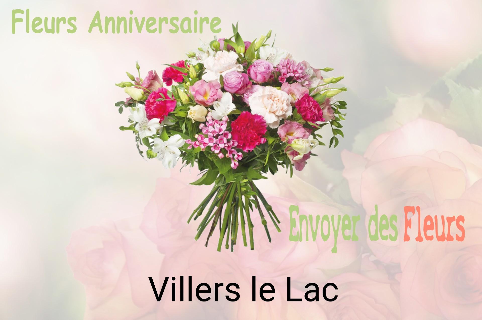 Bouquet de fleurs d’anniversaire livré à Villers-le-Lac