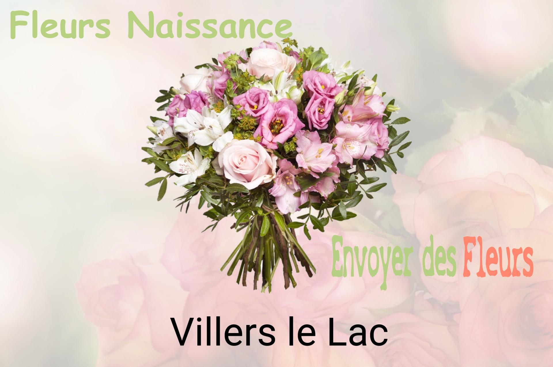 Bouquet de fleurs de naissance livré à Villers-le-Lac